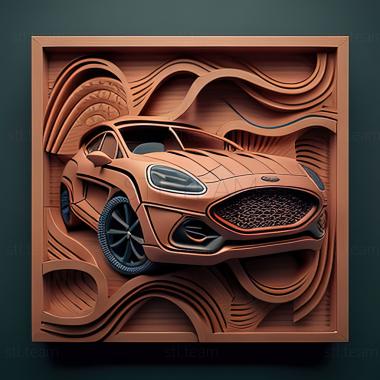 3D модель Ford Puma 2019 (STL)